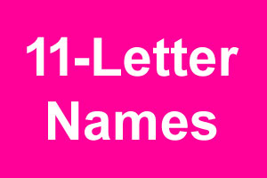 eleven letter names