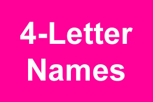 four letter names