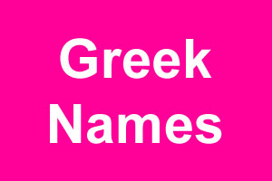 Greek girl names