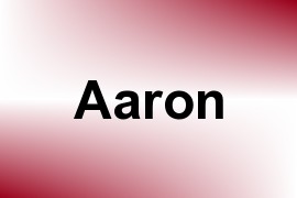 Aaron name image