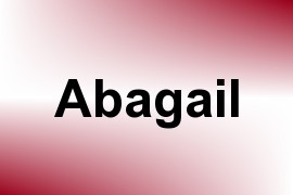 Abagail name image