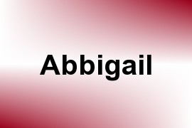 Abbigail name image