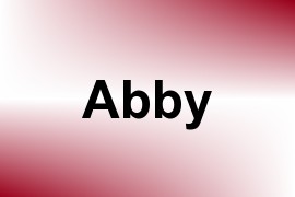 Abby name image