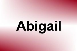 Abigail name image