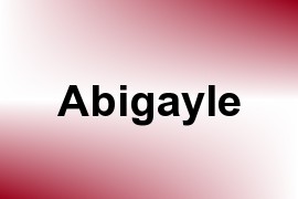 Abigayle name image