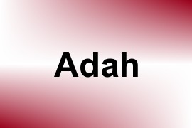 Adah name image