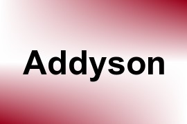 Addyson name image