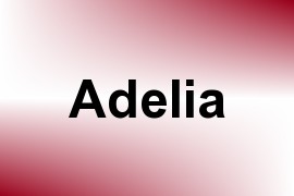 Adelia name image