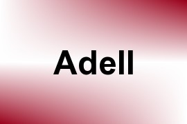 Adell name image