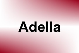 Adella name image