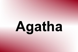 Agatha name image