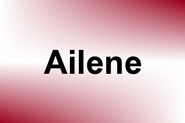 Ailene name image
