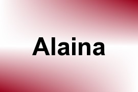 Alaina name image