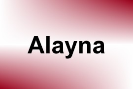 Alayna name image