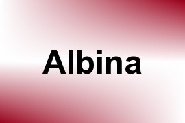 Albina name image