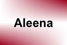 Aleena name image