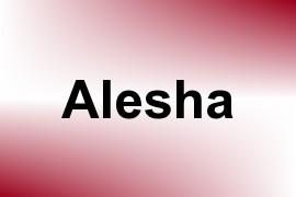 Alesha name image