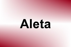 Aleta name image