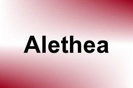 Alethea name image