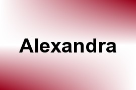 Alexandra name image