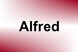 Alfred name image
