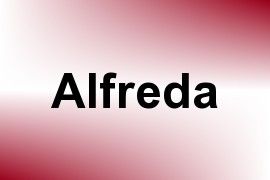 Alfreda name image