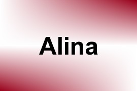 Alina name image