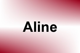 Aline name image