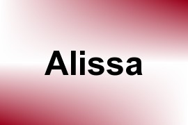 Alissa name image