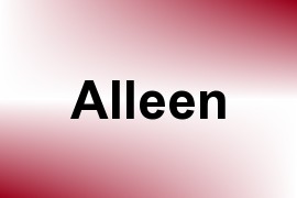 Alleen name image