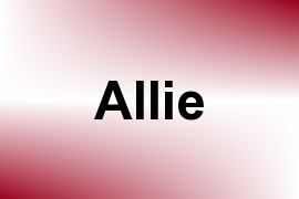 Allie - Given Name Information and Usage Statistics