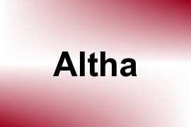 Altha name image