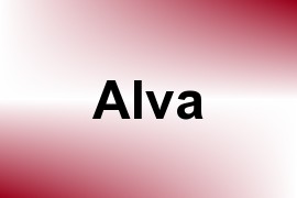 Alva name image