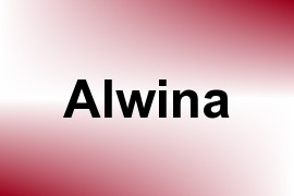 Alwina name image