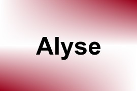 Alyse name image