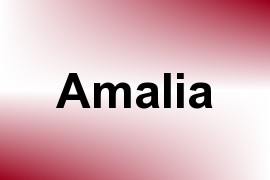 Amalia name image