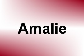 Amalie name image