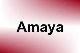 Amaya name image