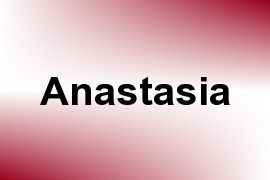Anastasia name image