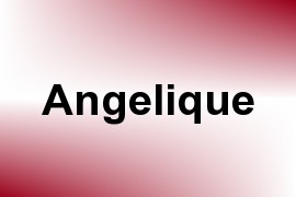 Angelique name image