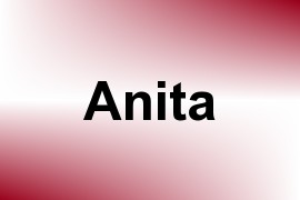 Anita name image