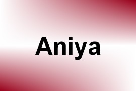 Aniya name image