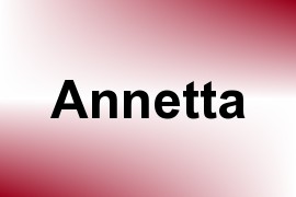 Annetta name image