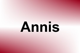 Annis name image