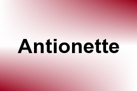 Antionette name image