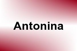 Antonina name image