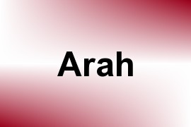 Arah name image