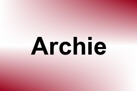 Archie name image