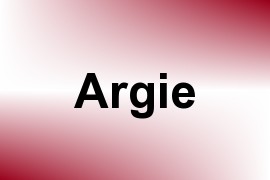 Argie name image