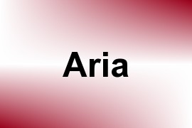 Aria name image